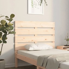 vidaXL Cabeceira de cama 100x3x80 cm pinho maciço