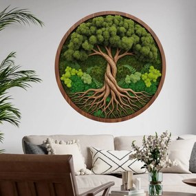 Autocolante com padrão de musgo – Impressão UV de qualidade superior