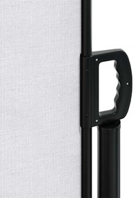 Toldo lateral retrátil 180x600 cm branco