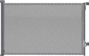 PawHut Barreira de Segurança Retrátil para Cães Extensível até 140 cm de Largura para Escadas e Portas Cinzento | Aosom Portugal