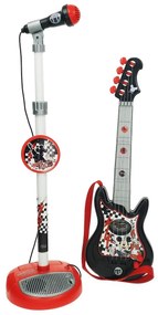 Brinquedo Musical Mickey Mouse Microfone Guitarra Infantil