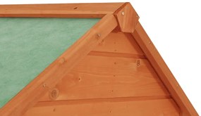 Armário de arrumação para jardim 42,5x64x190 cm castanho