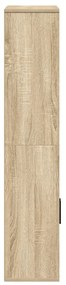 Estante 60x24x120 cm derivados de madeira carvalho sonoma
