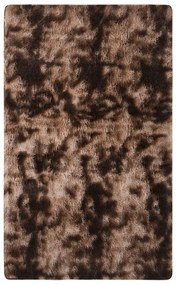 vidaXL Tapete shaggy 270x180 cm cinzento-acastanhado