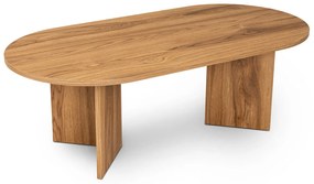 Mesa de Centro "Oval" – 120x40x60 cm, Design Sofisticado