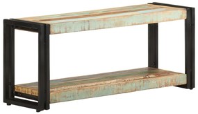 Móvel de TV 90x30x40 cm madeira recuperada maciça