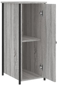 Mesas de cabeceira 2 pcs derivados de madeira cinzento sonoma