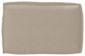 Conjunto de Almofadas para Palete em Tecido Oxford Taupe
