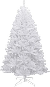 Árvore de Natal artificial articulada c/ flocos de neve 150 cm