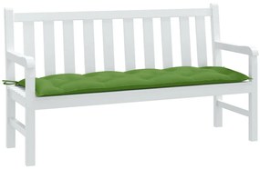 Almofadão p/ banco de jardim 150x50x7 cm mesclado tecido verde
