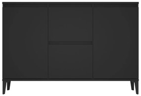 Aparador 104x35x70 cm derivados de madeira preto