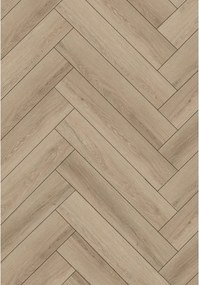 Mexen Palmdale  painéis vinílicos espinha de peixe 570 x 95 mm LVT Dryback 2,5 mm, base PVC, 4 V-Fuga, Carvalho