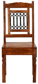 Conjunto de mesa de jantar 5 pcs madeira de acácia maciça