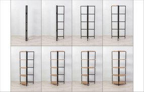 Estante Mona – Pinho Atlântico – 66x155x34 cm
