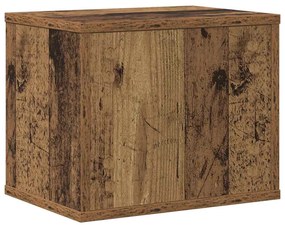 Organizador de Mesa Madeira Velha 36x26x29.5 cm Madeira de Engenharia