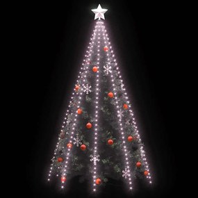 Cordão de luzes para árvore de Natal 400 luzes LED 400 cm