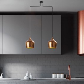 Candeeiro de Teto Murek – Patina – 90 x 20 x 138 cm