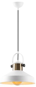 Candeeiro Suspenso Dodo – Branco – 35 x 35 cm