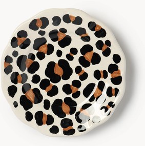 Prato para bolos artesanal Leopardo