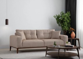 Sofá-cama de 3 Lugares Sinor – Bege – 225x92x75 cm