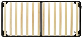 Estrutura de cama 100x200 cm metal preto