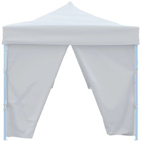 Tenda para festas pop-up dobrável c/ 8 paredes 3x9 m branco