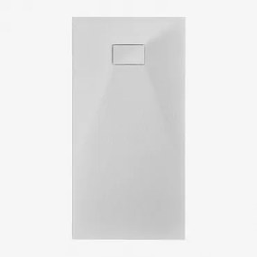 Base De Duche Em Resina Smc Retangular Antiderrapante E Extraplano Soho Branco & 140 X 70 Cm - Sklum