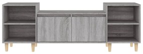 Móvel de TV 160x35x55 cm derivados de madeira cinzento sonoma