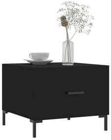 Mesa de centro 50x50x40 cm derivados de madeira preto