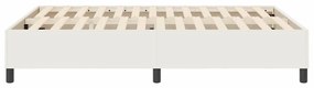 Cama Box Spring vidaXL Creme 140x200 cm em Tecido Cotelê