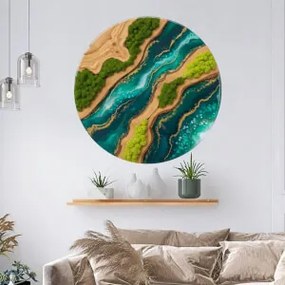 Autocolante musgo - Forest river