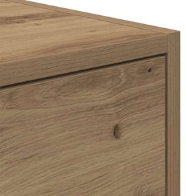 Móveis TV 2pcs 80x31x25,5cm deriv. madeira carvalho artesanal