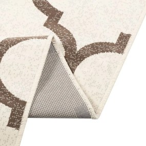Tapete pelo curto antiderrapante int./ext. 160x230 cm multicor