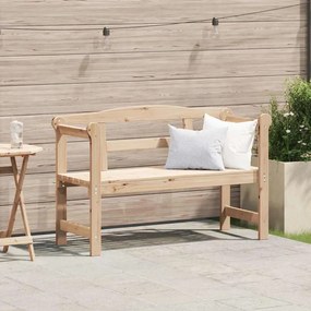 vidaXL Banco de Jardim 119 x 76 x 44 cm em Madeira Sólida de Pinheiro