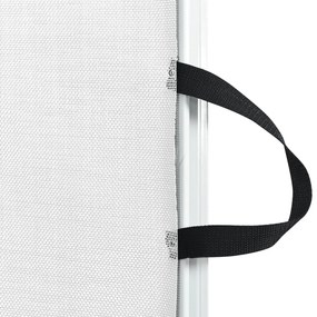Portão retrátil p/ animais de estimação 117,5x125 cm branco