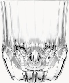 Copos de cristal com relevo Adagio, conjunto de 6