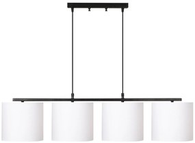 Chandelier Valiz – Preto e Branco – 110 x 25 cm