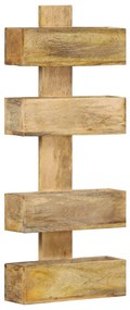 Suporte de parede para revistas 30x11x72 cm mangueira maciça