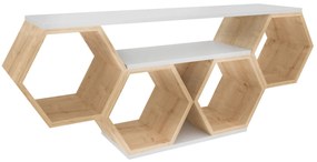 Móvel TV Bal – Branco – 140 cm x 29,6 cm x 55,5 cm