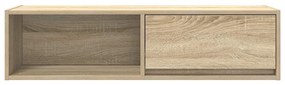 Móvel p/ TV 100x31x25,5 cm madeira processada carvalho sonoma