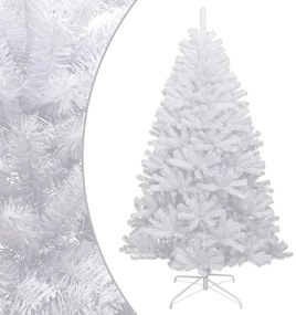 vidaXL Árvore de Natal artificial articulada c/ flocos de neve 210 cm