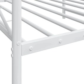 Cama de Dia sem Colchão 107x203 cm aço branco