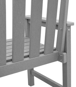 Cadeiras de Jantar vidaXL 6 pcs Cinza Claro 65.5x55.5x88 cm HDPE