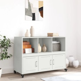 Aparador 100,5x39x72 cm aço branco