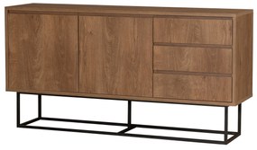 Conjunto de Mobiliário de Sala de Estar Laxus – Noz Preta – Unidade de