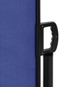 Toldo lateral retrátil 220x300 cm azul