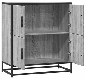 Aparador 68x35x76 cm deriv. de madeira cinzento sonoma
