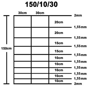 Cerca de jardim 50x1,5 m aço galvanizado prateado