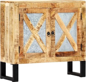 vidaXL Aparador 80x30x76 cm madeira de mangueira maciça