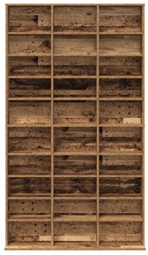 Gabinete para CDs - Madeira Velha - 101x23x177,5 cm - Madeira Engenhei